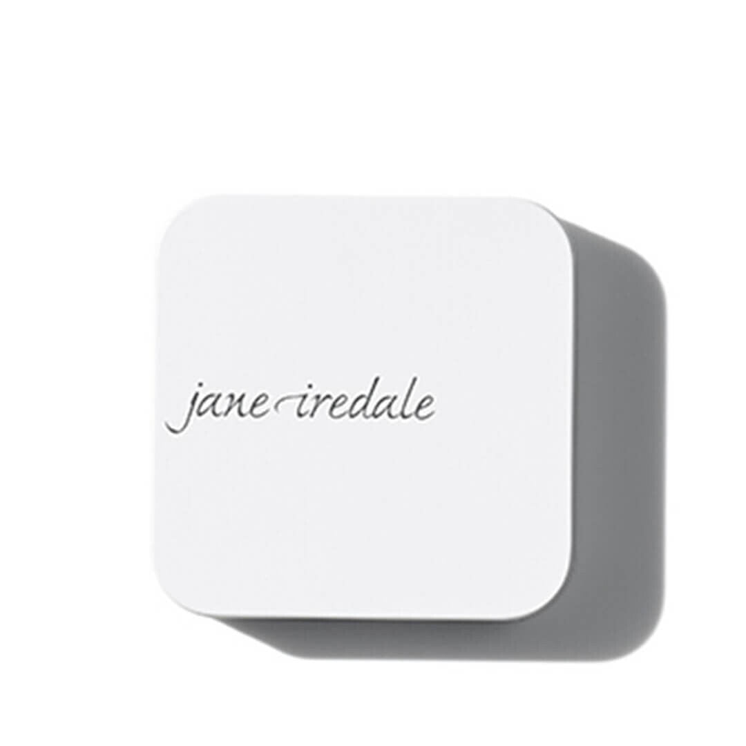 White Refillable Compact